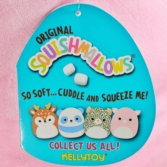 Squishmallow Peter the Pig 16" UltraSoft Stuffed Farm Pal Animal Plush Toy NWT